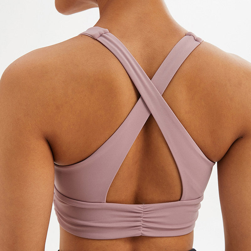 Underwear Beauty Back Bra Back Hollow Sports Bra - D&A