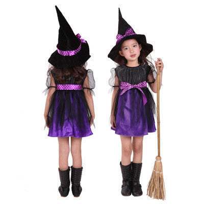 Witches role play costumes Purple 2 - D&A
