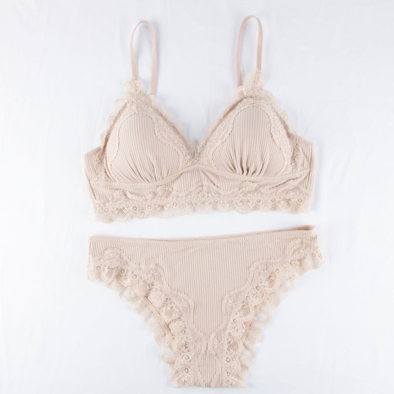 Lace underwear suit women White - D&A