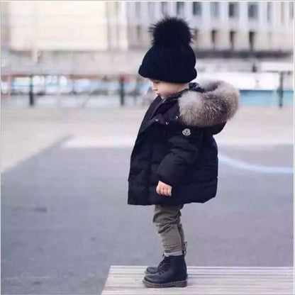 Children's thick cotton jacket - D&A