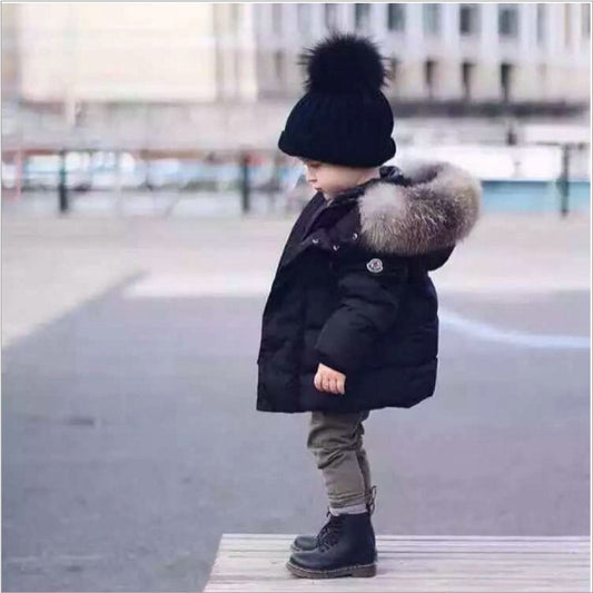 Children's thick cotton jacket - D&A