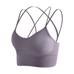 Claudia Crossback Bra Grey - D&A