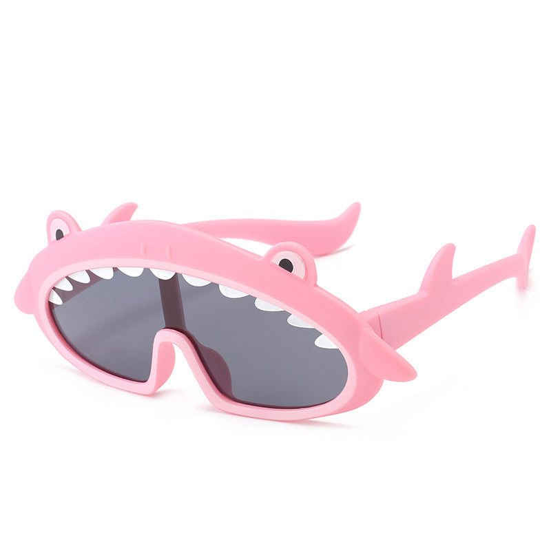 Cartoon silicone kids sunglasses Pink - D&A