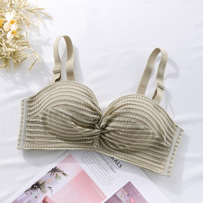 Strapless women's bra Green - D&A