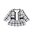 Long-sleeved Dresses Two-piece Children's Baby Small Incense Wind Suit - D&A