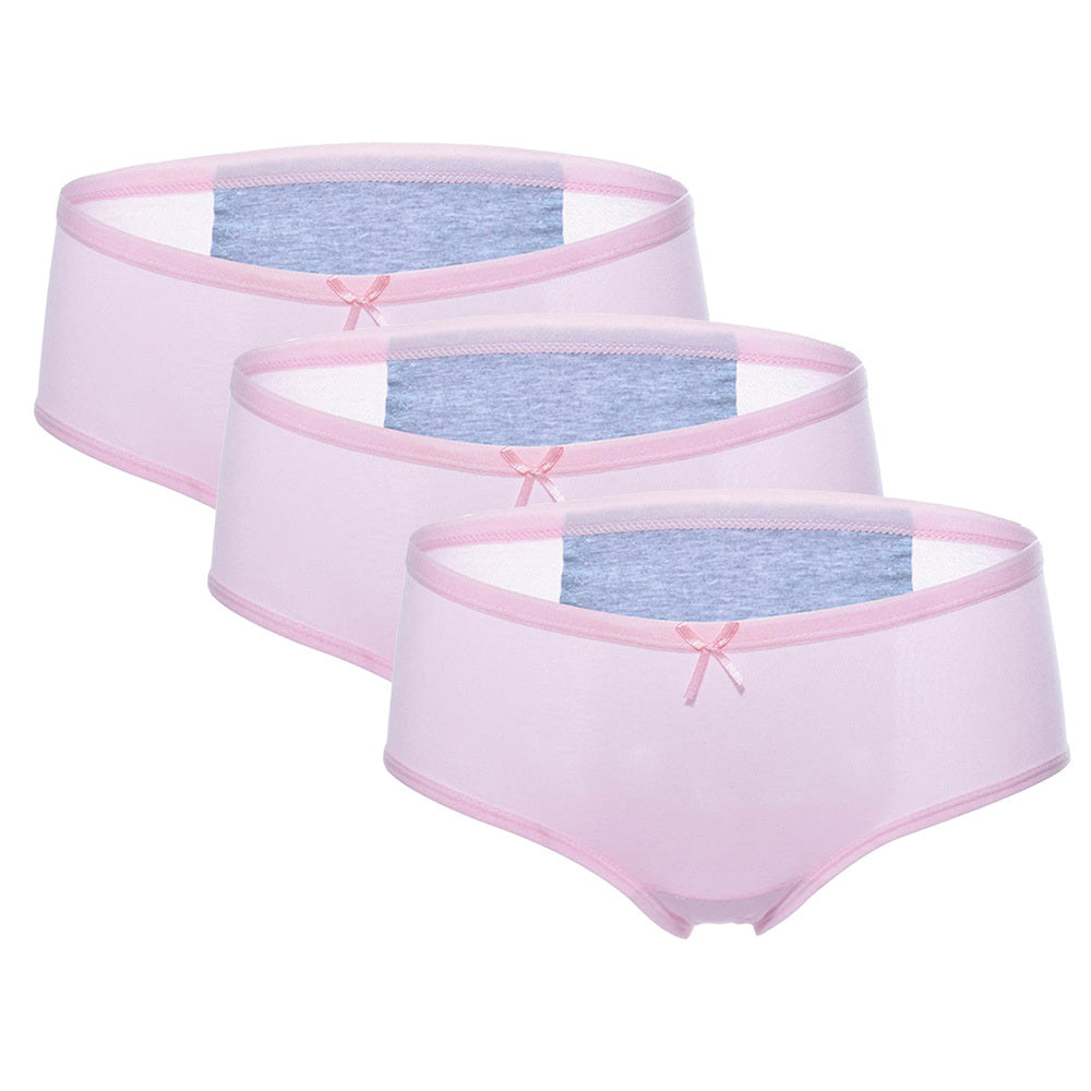 3Pcs Pack Menstrual Panties Women Underwear Pink 3pcs - D&A