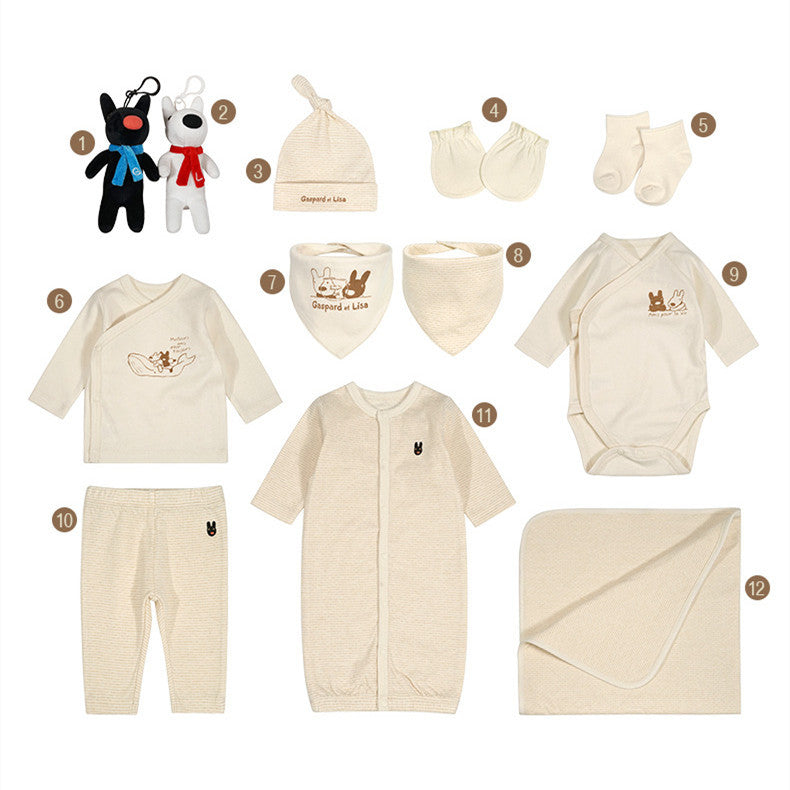 Baby Suit Newborn Baby Full Moon Gift Baby Clothes - D&A