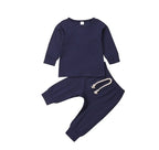 Rompers clothes cotton tracksuits set baby children clothing - D&A
