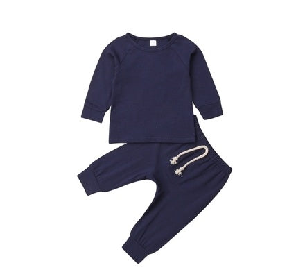 Rompers clothes cotton tracksuits set baby children clothing - D&A