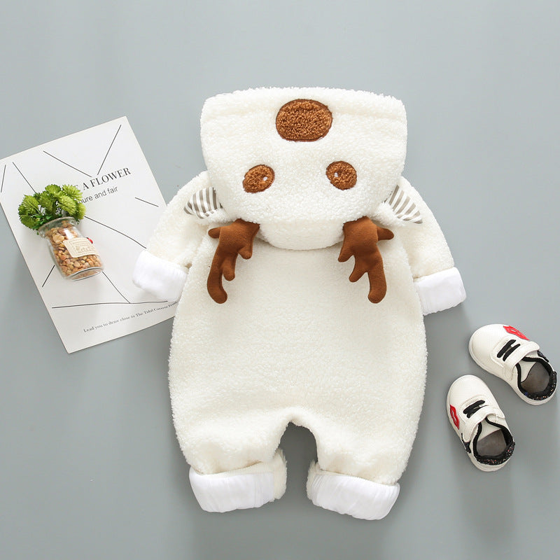 Super cute baby outing in trendy romper - D&A