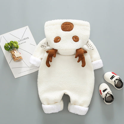 Super cute baby outing in trendy romper - D&A