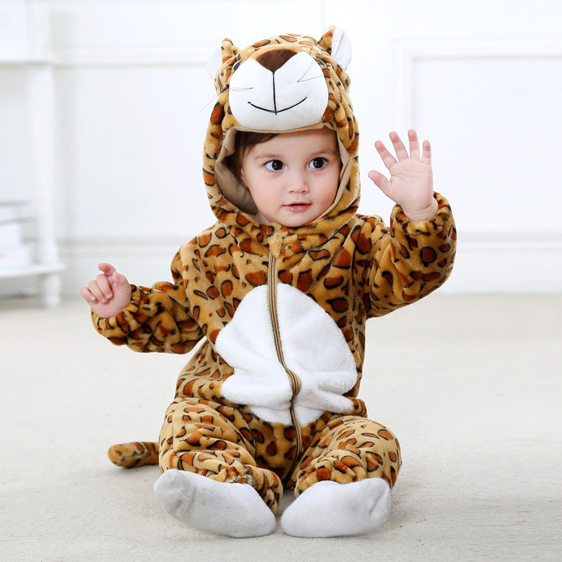 Baby Rompers Winter Autumn Clothes Leopard - D&A