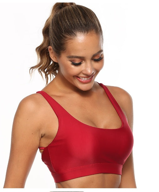Doris Cross Bra Red - D&A