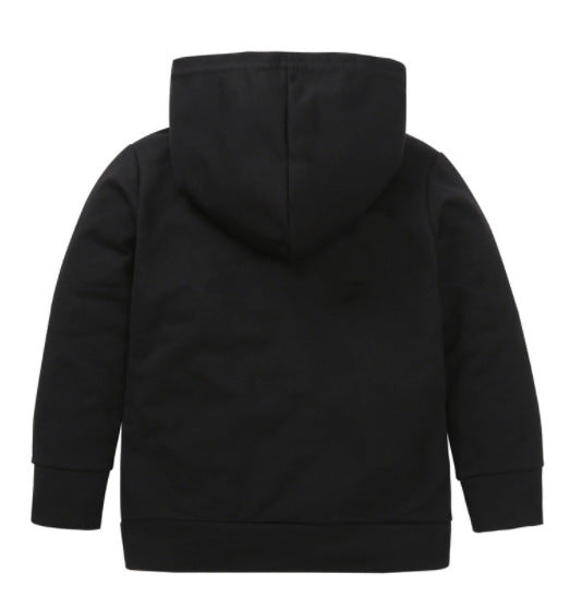 Children's hooded sweater letter top - D&A