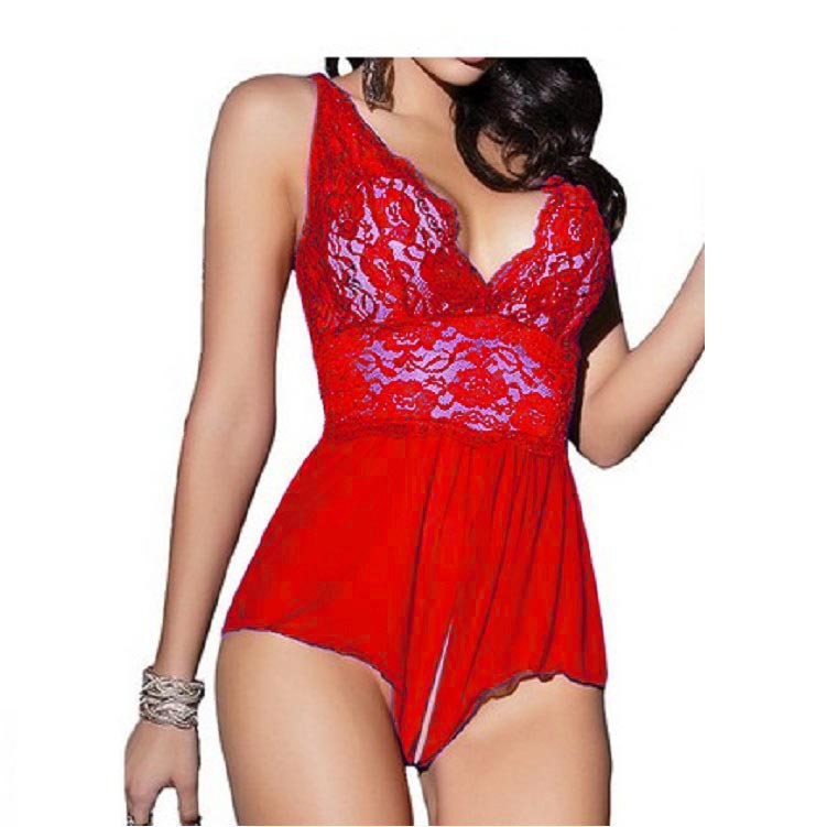 Plus size lingerie Red - D&A