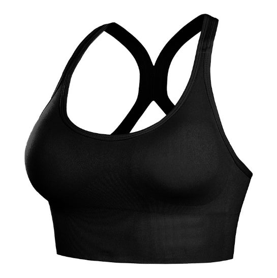 Accent Sports Bra Black - D&A