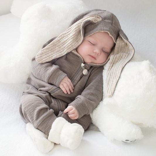 Rabbit Ears Baby Romper - D&A