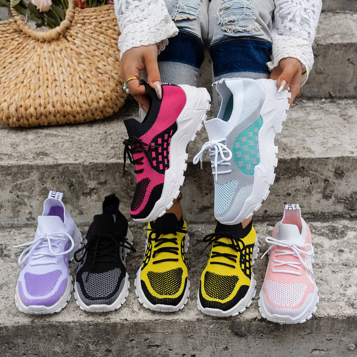 Fashion All-match Sneaker Platform Casual Casual And Comfortable - D&A