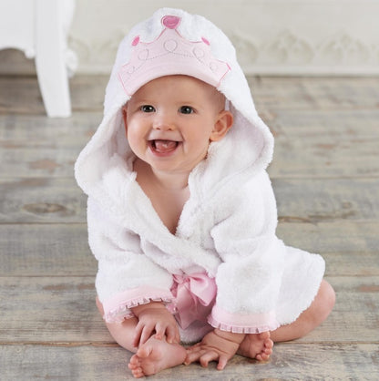 Children's Hooded Absorbent Animal-shaped Bathrobe C - D&A