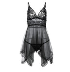 Sexy Lingerie Sexy Lingerie Front Slit Nightdress - D&A