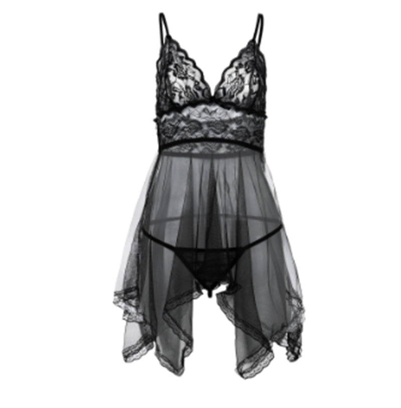 Sexy Lingerie Sexy Lingerie Front Slit Nightdress - D&A
