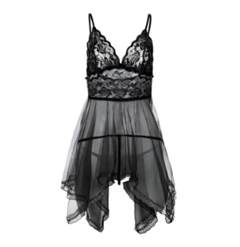 Sexy Lingerie Sexy Lingerie Front Slit Nightdress - D&A