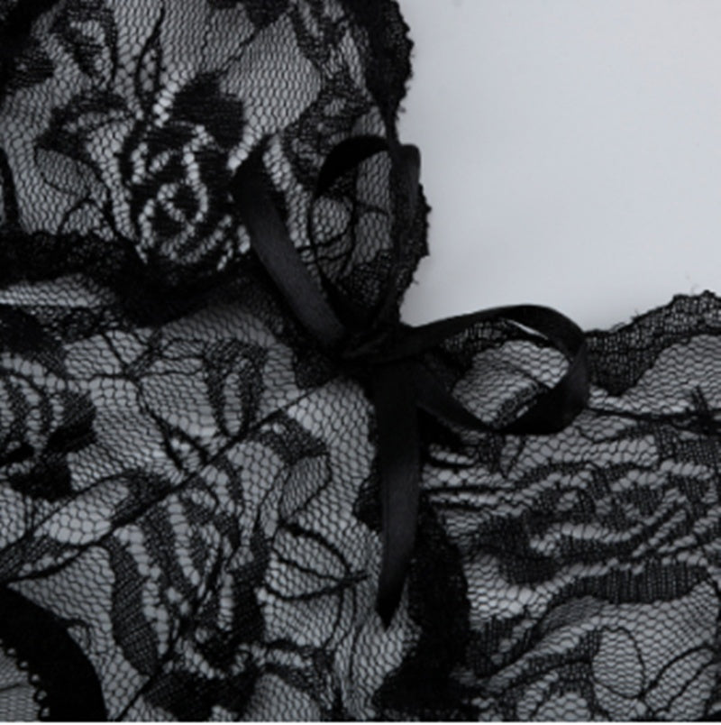 Sexy Lingerie Sexy Lingerie Front Slit Nightdress - D&A