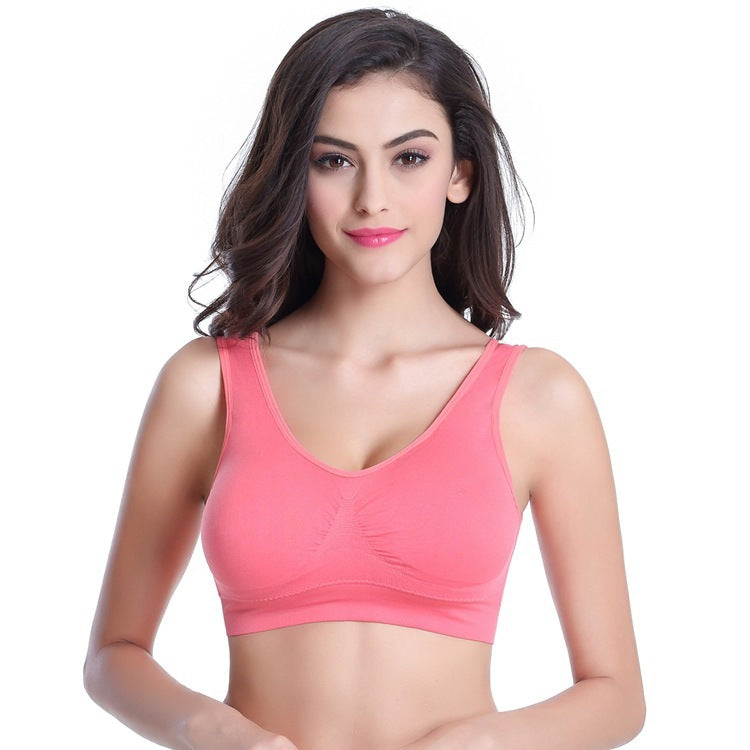 Bra One Piece Thin Style Sports Yoga Vest Bra - D&A