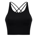Sexy Beautiful Back Sports Underwear Women Black - D&A