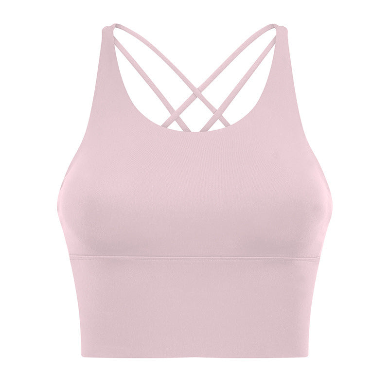 Sexy Beautiful Back Sports Underwear Women Pink - D&A