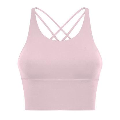 Sexy Beautiful Back Sports Underwear Women Pink - D&A