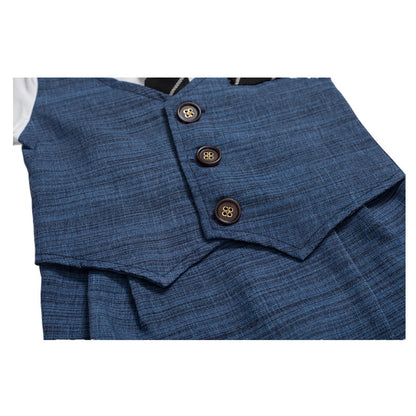 Summer New Baby Boy Jumpsuit Boys Gentleman Baby Children's Clothing - D&A
