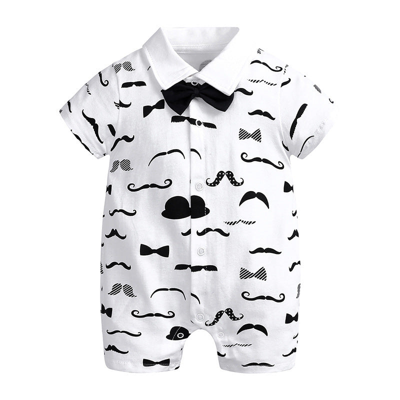 Baby Romper Gentleman Baby Jumpsuit B - D&A