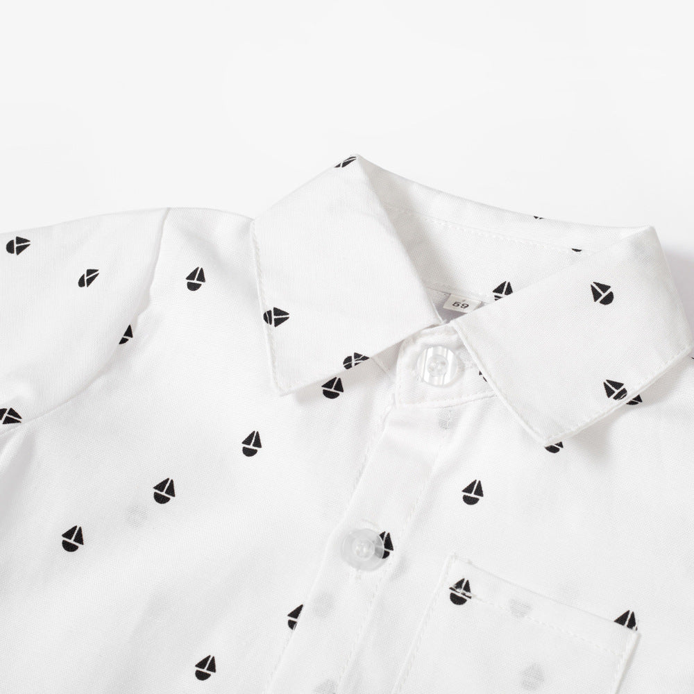 Autumn New Long Sleeve Khaki Suit Infant Clothing Boys' Gentleman Children'S Clothing - D&A