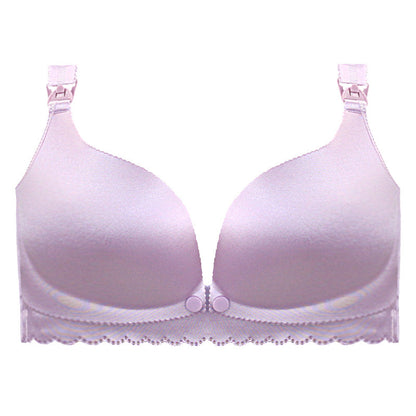 Nursing Bra, Nursing, Nursing, Pregnant Mother, Women'S Underwear, Bra Light Purple - D&A