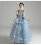Children Dress Princess Dress Girl Girl Host Evening Dress - D&A