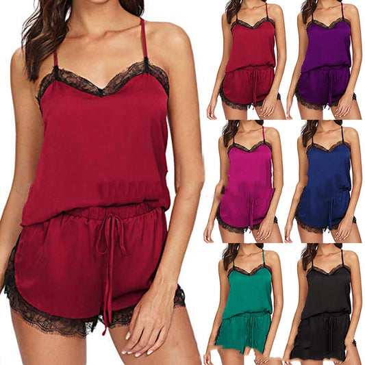 Sexy Lingerie Summer Home Pajamas - D&A