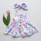 Children's Dress European And American Princess Skirt Girl Dress White - D&A
