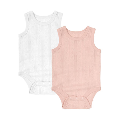 Baby Fart Clothes Men And Women Baby Vest Sleeveless - D&A