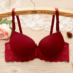 Bra Small Chest Gathered Bra With Underwire - D&A