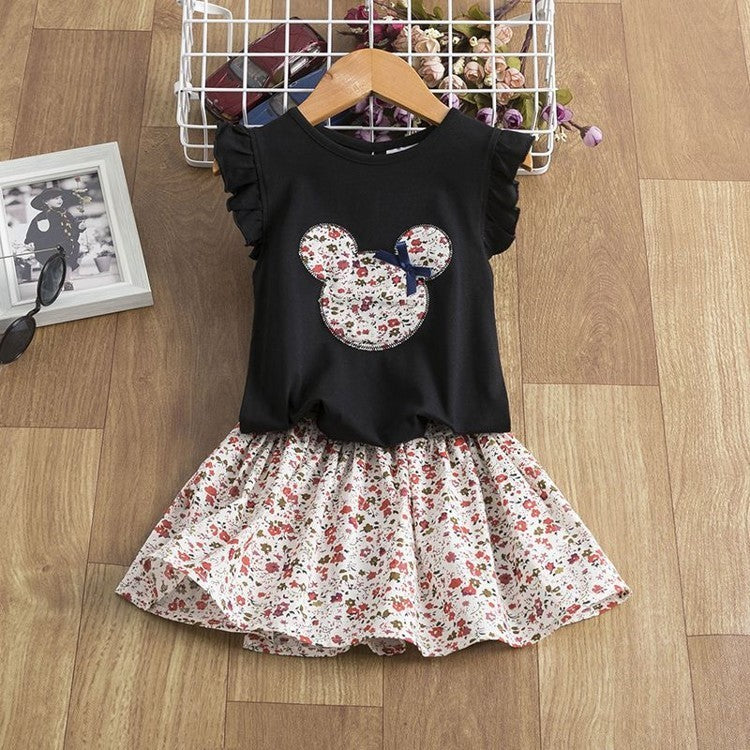 Clothing Baby Outfit Infant Holiday Kids Girls Dress Black - D&A