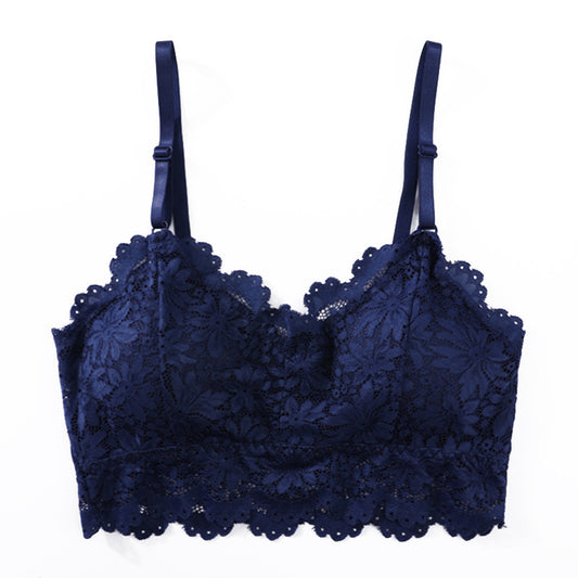 Lace Beauty Strap Bra Padding Bra - D&A