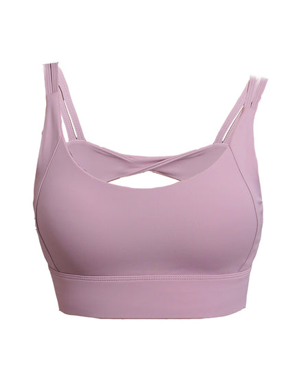 Shock-proof Running Bra Gathers Stereotype Fitness Bra - D&A