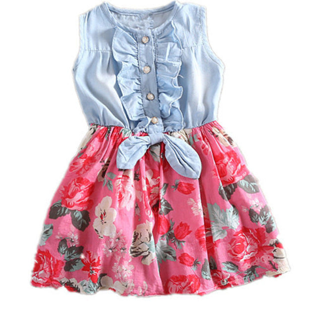 Dress Kids Clothes Teen Child Toddler Baby Girl Girls For Red - D&A