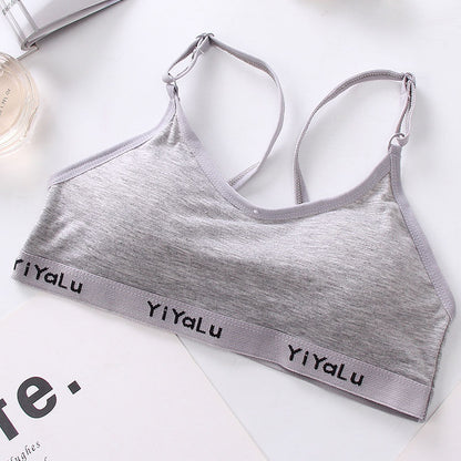 Student Korean Developmental Underwear Women Grey adjustable - D&A