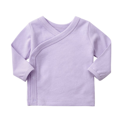 Newborn Baby Clothes, Monk Clothes, Cotton Home Clothess Light Purple - D&A