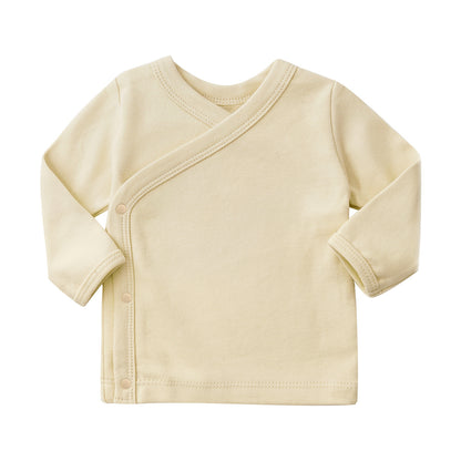 Newborn Baby Clothes, Monk Clothes, Cotton Home Clothess Light Yellow - D&A