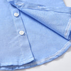 Boys Gentleman Bib Pant Suit Long Sleeve Bow Tie - D&A