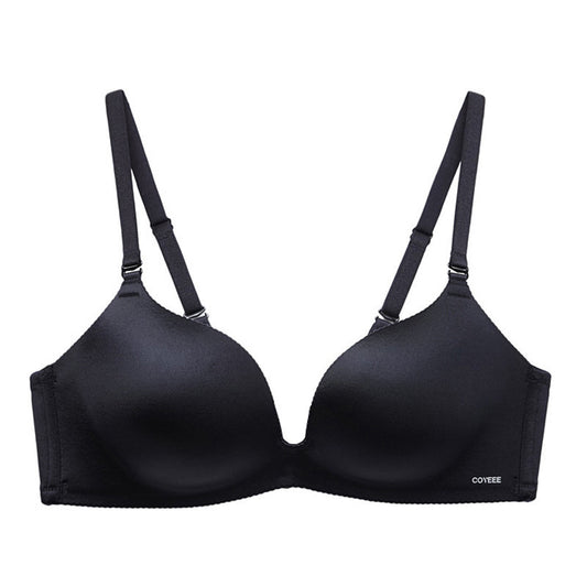 Bra Thin Sexy Small Chest Flat Chest Gathered Up Bra - D&A