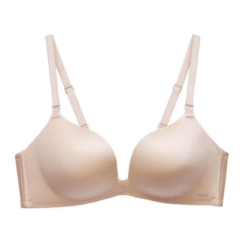 Bra Thin Sexy Small Chest Flat Chest Gathered Up Bra A - D&A